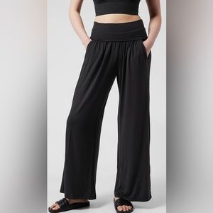 Athleta Studio Wide Leg Pant